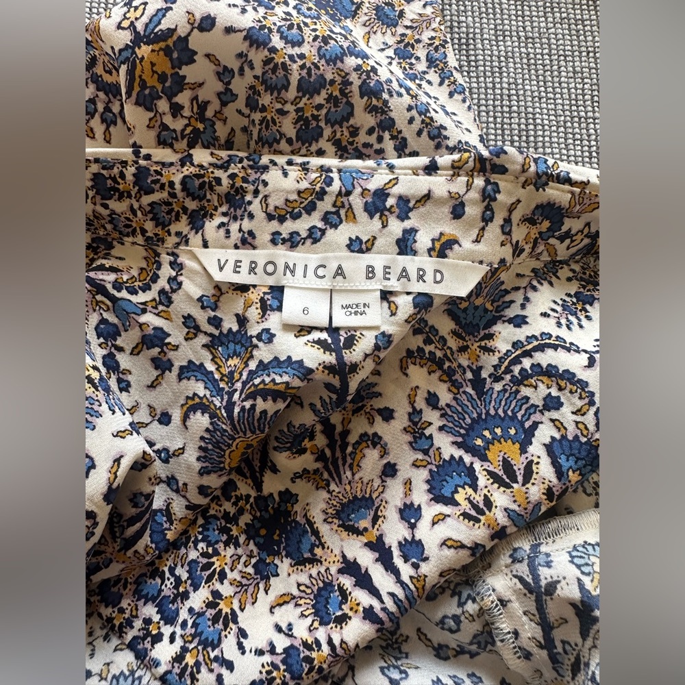 Veronica Beard - ‘Lavella’ Silk Floral Minidress